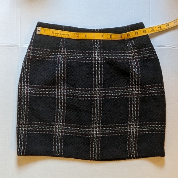 Prince and Fox Plaid Mini Skirt - Picture 2 of 8
